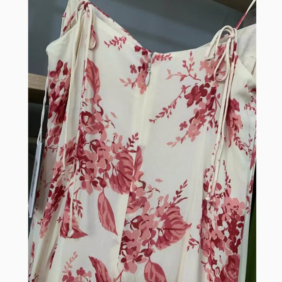 NWT Reformation Fallon Maxi Dress Sz4 Paris Floral - Picture 8 of 14